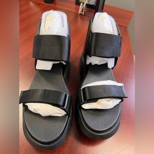United Nude Brand, Delta Run Black Sandals